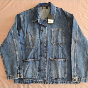 The Kooples Mens Workwear Denim Jacket - Size M- NWT